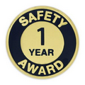 Safety Award Pin - 1 Year